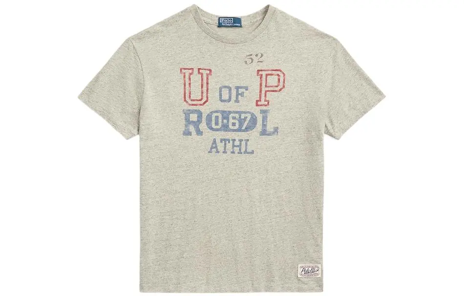 Polo Ralph Lauren SS23 T Shirt Classic Version Men's Gray