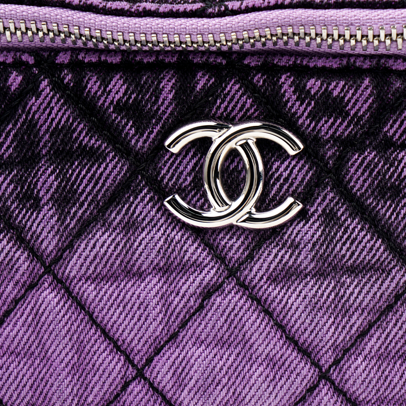Женская сумка Chanel (пурпурная) — фото 6