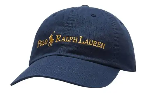 Ralph lauren, fashionable blue cap, with embroidery