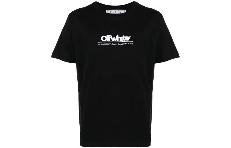 OFF WHITE Chunky Logo Embroidered Tee