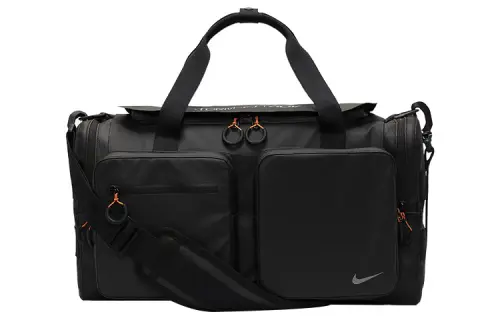 Nike Adjustable Strap Portable One Shoulder Crossbody Gym Bag Men's Black