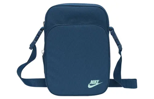Nike Heritage Polyester Cell Phone Pouch, Shoulder Bag, Crossbody Bag Unisex Blue