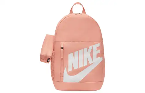 Nike Polyester Backpack Women's Orange Pink