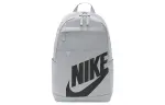 Nike Polyester Backpack Regular Unisex Silver Gray