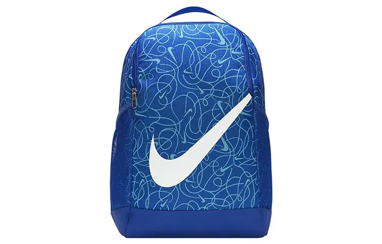 Nike Polyester Backpack Regular Men's Blue