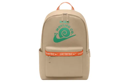 Nike Heritage Athleisure Polyester Backpack Regular Unisex Khaki