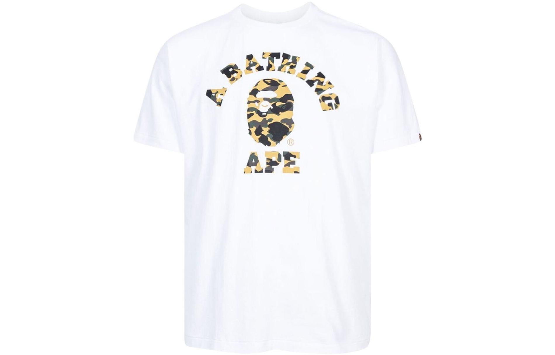 Мужская футболка A BATHING APE BAPE SS23 (черная)