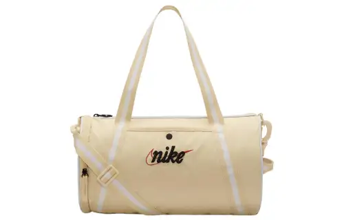 Nike Heritage Polyester Handbag, Shoulder Bag, Crossbody Bag, Luggage Bag, Gym Bag Small Unisex Yellow