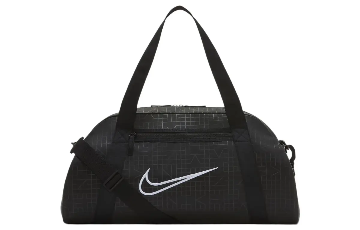 Nike Fabric Handbag, Shoulder Bag, Crossbody Bag, Gym Bag Large Unisex Black