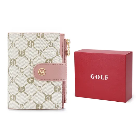GOLF PVC Card Holder, Document Bag, Coin Purse, Wallet Small Women's Multicolor