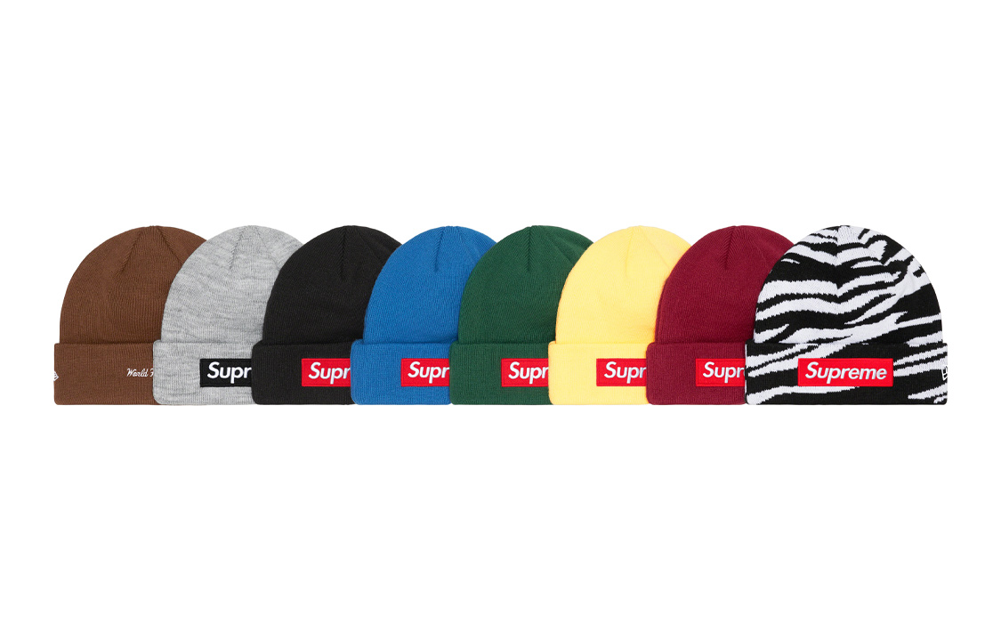 Supreme Week 15 New Era Box Logo Beanie