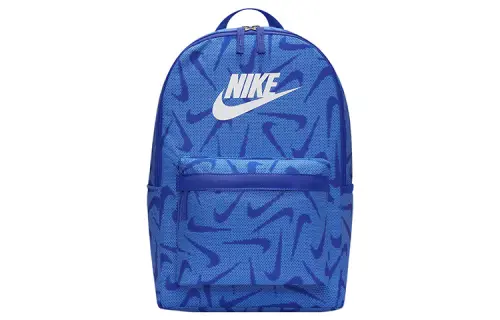 Nike Heritage Polyester Backpack Unisex Blue