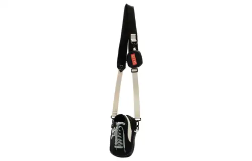 PUMA STAFFONLY X MONOPOLY Collaboration Fabric Crossbody Bag, Shoulder Bag Unisex Black