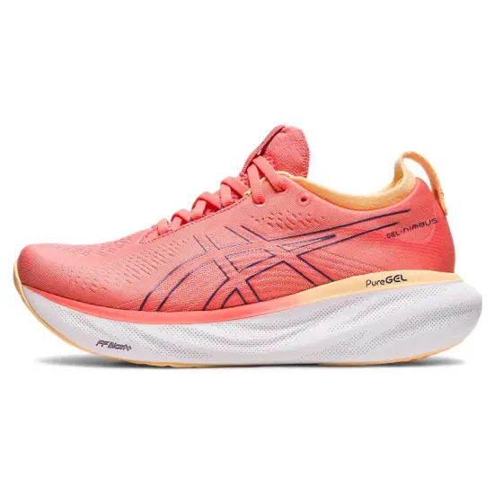 Asics Gel Nimbus 25 Wide 'Papaya Dusty Purple' Women's