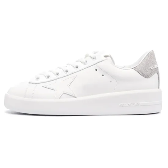 Golden Goose Purestar White Silver Women's