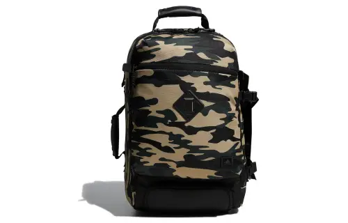Adidas Polyester Backpack Regular Unisex Hemp/Dark Green/Carbon Black