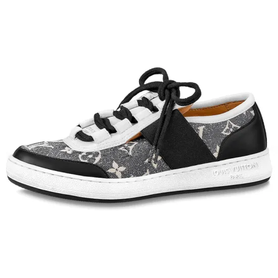 LOUIS VUITTON Lous Skateboard Shoes Women's Low-Top Gray