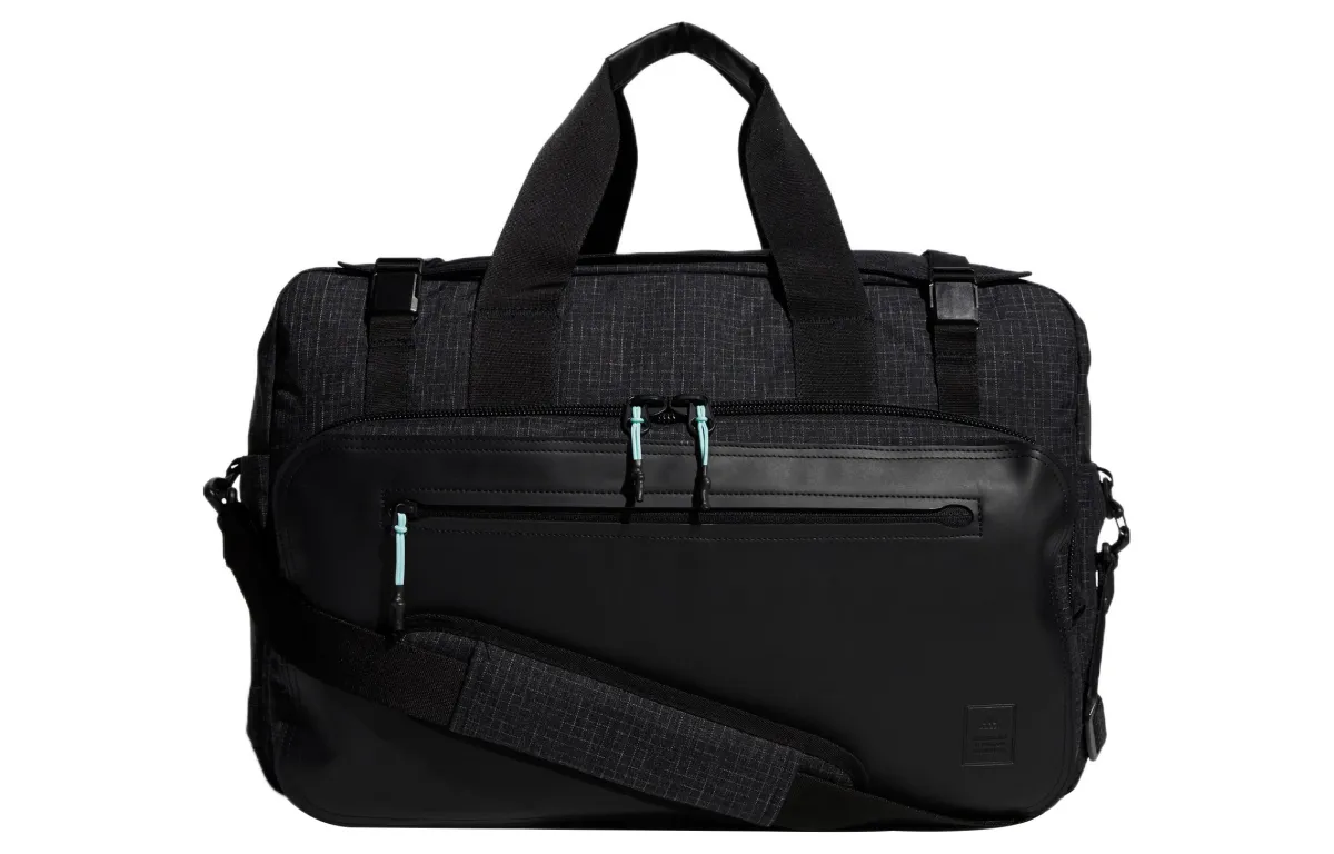 Adidas Athleisure Recycled Material Handbag, Shoulder Bag, Crossbody Bag, Gym Bag Medium Unisex Black