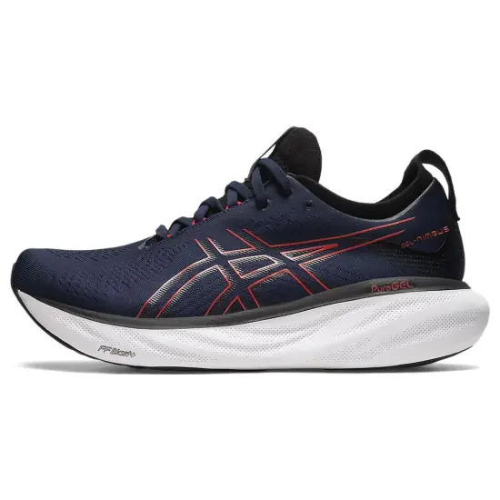 Asics Gel Nimbus 25 'Midnight Electric Red'