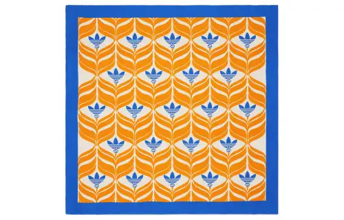 GUCCI Scarves Women's Orange/Blue