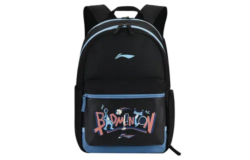 Li Ning Polyester Backpack Regular Unisex Black