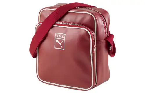 PUMA Athleisure Polyurethane Crossbody Bag, Shoulder Bag Unisex Red
