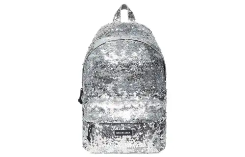Balenciaga Explorer Polyester Backpack Regular Men's Silver