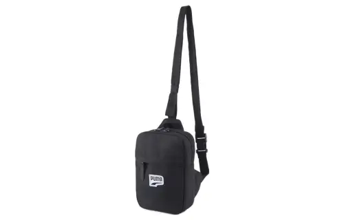 PUMA Polyester Shoulder Bag, Crossbody Bag Regular Men's Black