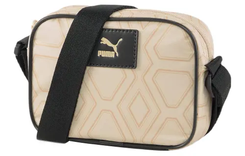 PUMA Polyester Crossbody Bag, Shoulder Bag Unisex Ecru