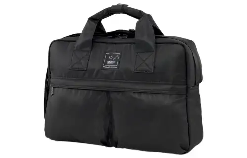 PUMA Polyester Handbag, Shoulder Bag, Crossbody Bag, Briefcase Regular Men's Black