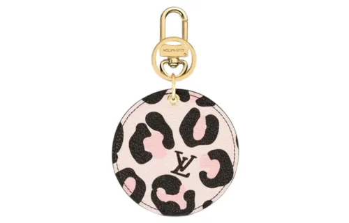 LOUIS VUITTON Petite Cles Keychain Wild At Heart