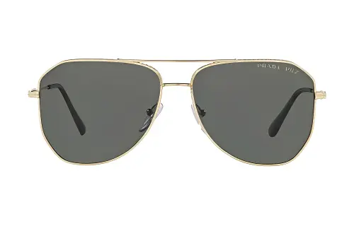 PRADA Sunglasses Men's Gold