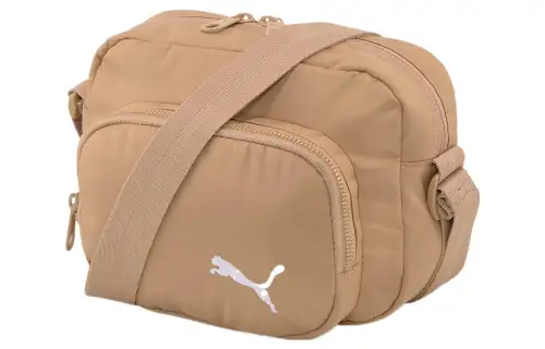 PUMA Fabric Small Square Bag, Crossbody Bag, Shoulder Bag Women's Khaki