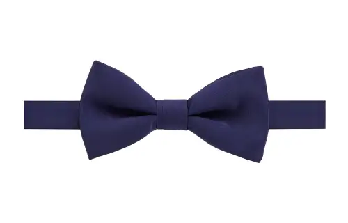 DIOR Silk Bow Ties Men's Marine Blue