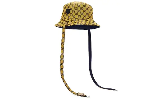 GUCCI Bucket Hats Unisex Yellow