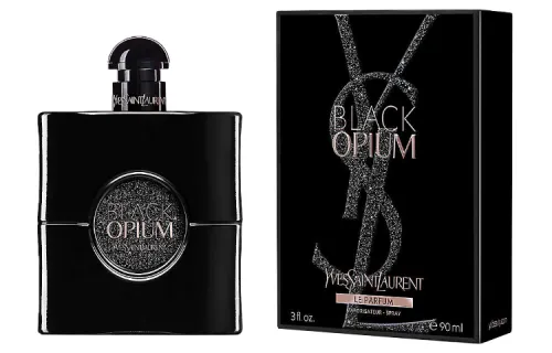 YSL, black floral perfume with jasmine, 30 ml, 50 ml, 90 ml