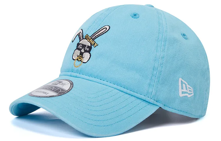 New Era Cotton Baseball Caps Unisex Light Blue