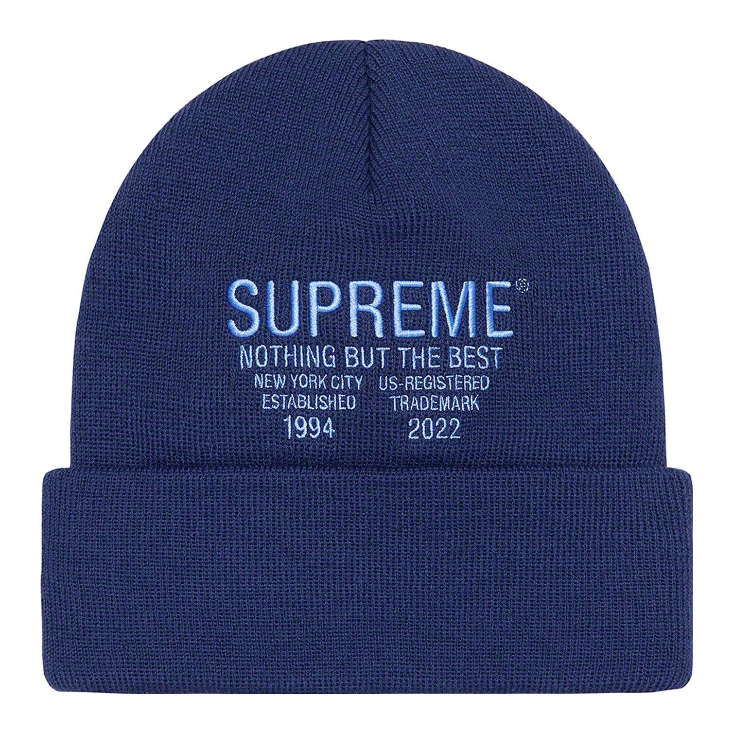 Шапка Supreme NOTHING BUT BEANIE (черная)