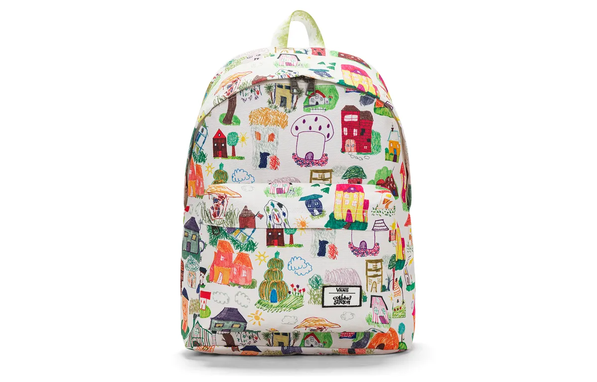 Vans Canvas Backpack Unisex White