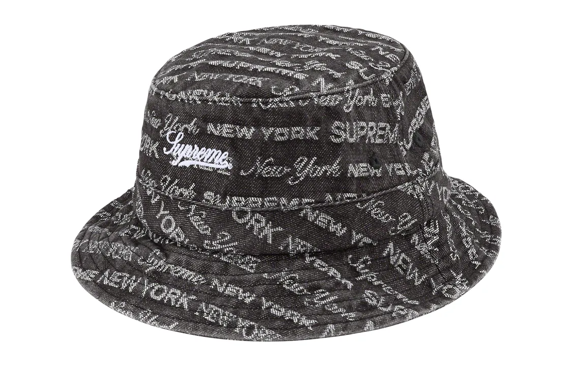 Supreme Multi Type Jacquard Denim Crusher