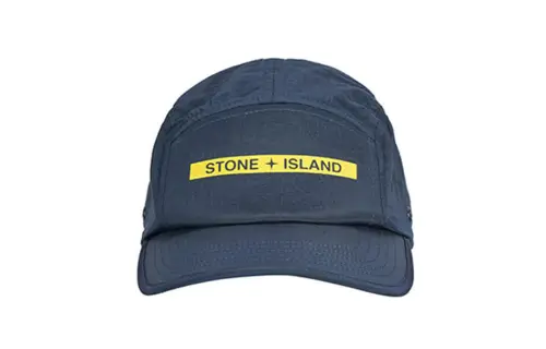 STONE ISLAND Baseball Caps Men's Ink Black