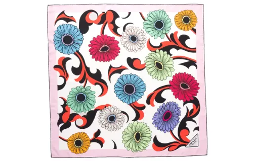 PRADA Silk Scarf Women's Multicolor