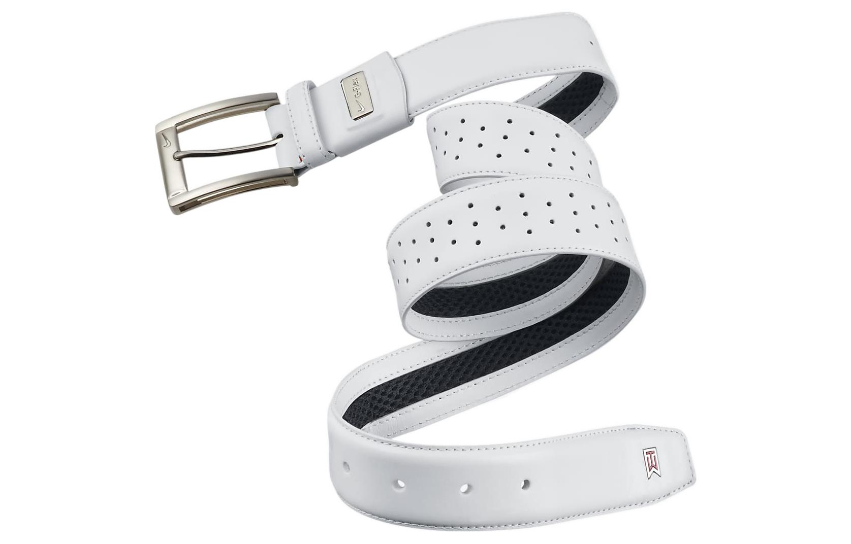 Nike Fashion Minimalist Style Casual Pin Buckle Belt Unisex White