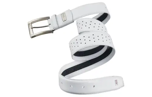 Nike Fashion Minimalist Style Casual Pin Buckle Belt Unisex White