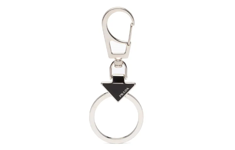 PRADA Keychain Men's Black/Gray