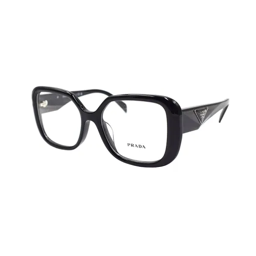 PRADA Plate Frame Square Eyeglass Frames Women's