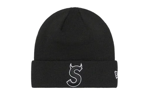 Supreme New Era S Logo Beanie FW22