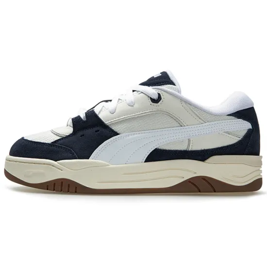PUMA 180 Leather Skateboarding Shoes Unisex Low-top Blue