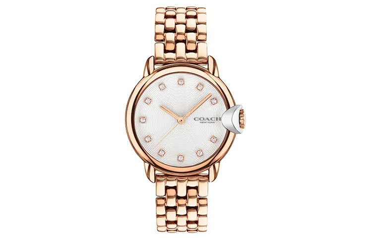 COACH ARDEN Wrist Watches Quartz Movement Stainless Steel Strap 32mm Mother of Pearl Color Watch Dial Women's Watch
