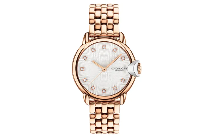 COACH ARDEN Wrist Watches Quartz Movement Stainless Steel Strap 32mm Mother of Pearl Color Watch Dial Women's Watch